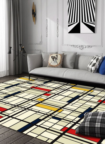 Home Rug Modern Eurostyle Simple Striped Living Room Bedroom Footcloth multicolour 120*160(W*L)cmcm