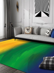 Home Rug Modern Rainbow Colorful Living Room Bedroom Carpet multicolour 80*180 (W*L)cmcm