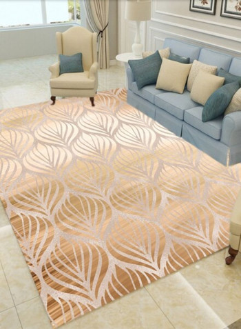 European Luxurious Stain-Resistant Living Room Sofa Ground Mat Gold 80*180 (W*L)cmcm