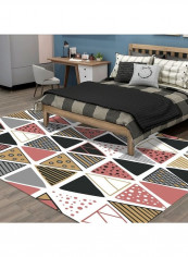 Modern Vintage Creative Home Living Room Ant-Friction Antiskidding Carpet multicolour 120*160(W*L)cmcm