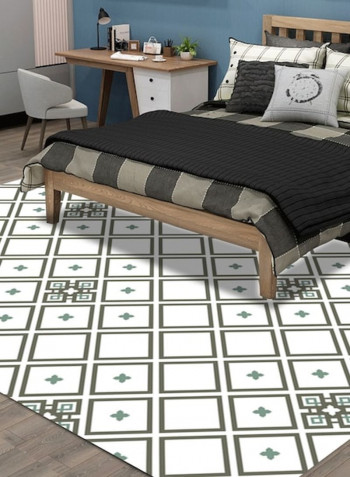 Modern Style Carpet Simple Pattern Home Use Non-Skid Durable Rug White 120*160(W*L)cmcm