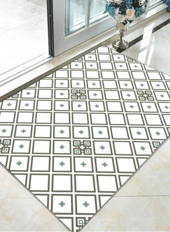 Modern Style Carpet Simple Pattern Home Use Non-Skid Durable Rug White 80*180 (W*L)cmcm