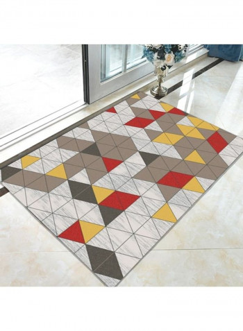 Simple Style Non-Skid  Rug Multicolour 120 x 160cm