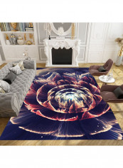 Bedroom Floor Rug Multicolour 120x160cm