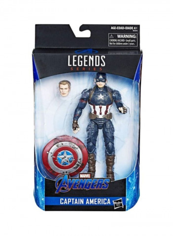 Legends: Captain America Action Figure 6-Inch E5272 6inch