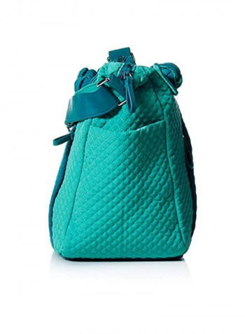 Zippered Crossbody Bag Blue