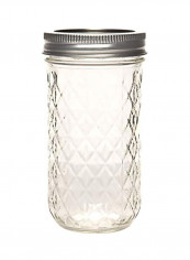 12-Piece Quilted Jelly Jars with Lids and Bands Clear/Silver reviews 12-Piece Quilted Jelly Jars with Lids and Bands Clear/Silver