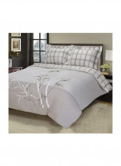 3-Piece Printed Duvet Cover Set Elmwood Queen