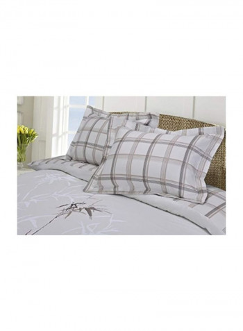 3-Piece Printed Duvet Cover Set Elmwood Queen