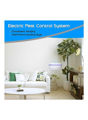 Pest Glue Trap Electric Control System White/Blue