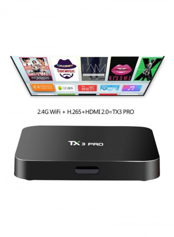 Android Set Top Box TX3 PRO Black