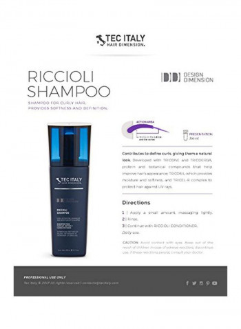 Hair Dimension Curl Definition Set