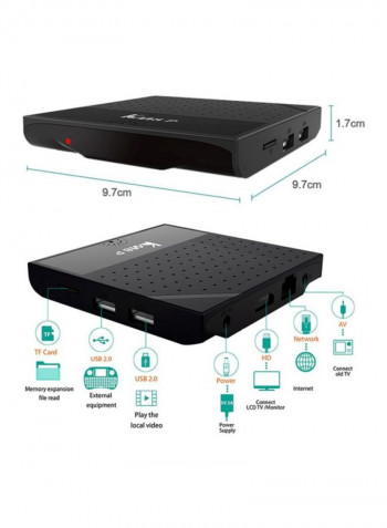 Smart TV Box KM8P Black/White