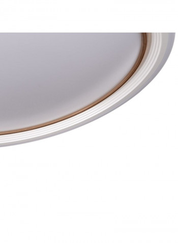 42-Inch Invisible Blade Ceiling Fan Light with Remote Control White
