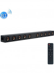Subwoofer Wooden Bluetooth Speaker With Remote Control HPEDA00999301C Black