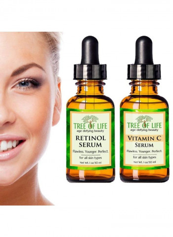 Pack Of 2 Anti-Ageing Serum