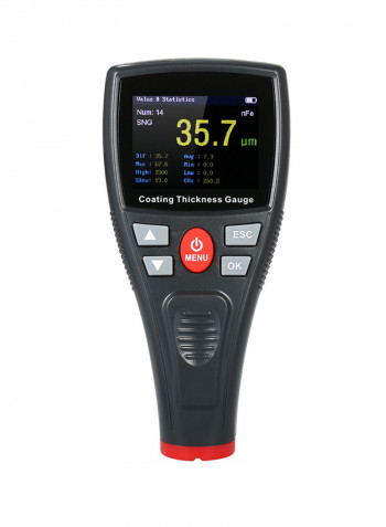 Concrete Coating Thickness Gauge Black