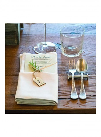 5-Piece Stainless Steel Cutlery Set Silver