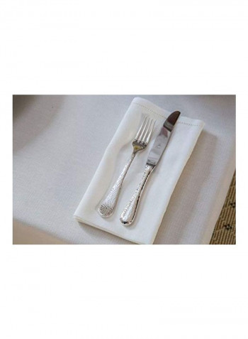 5-Piece Stainless Steel Cutlery Set Silver
