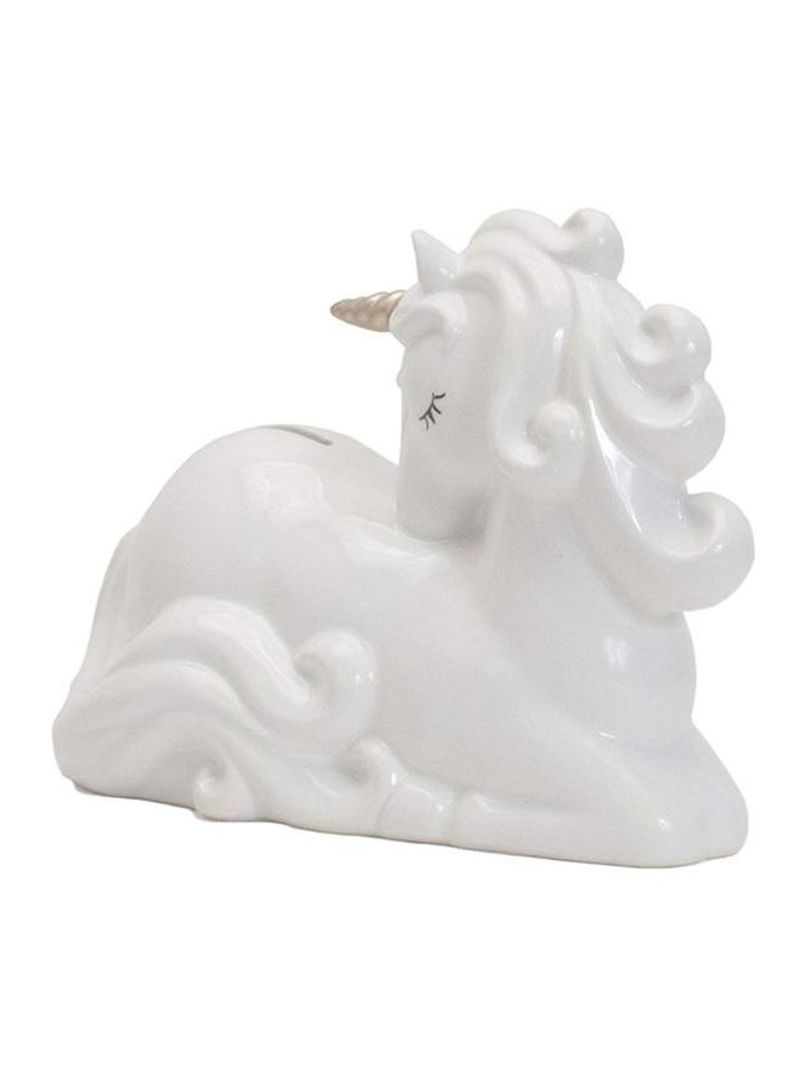 Ceramic Charlie The Unicorn Money Bank 3572WT