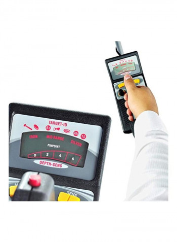 Metal Pin-Point Detector Black 7.8inch