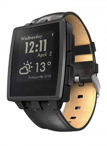 Steel Matte Smart Watch Black/Brown