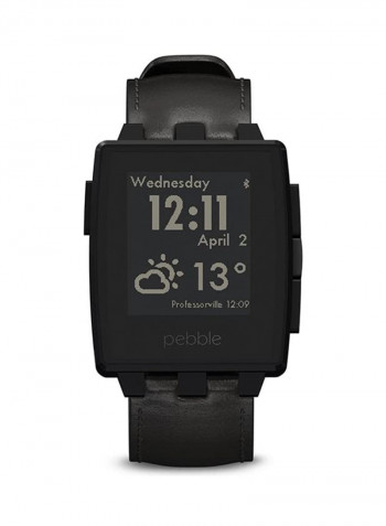 Steel Matte Smart Watch Black/Brown