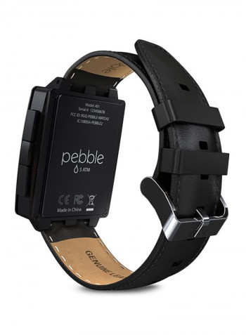 Steel Matte Smart Watch Black/Brown