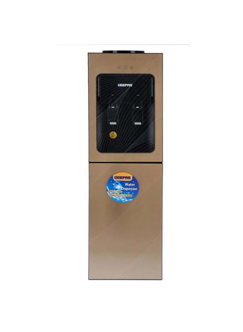 Water Dispenser With Refrigerator 95W GWD8363 Silver/Black/Yellow