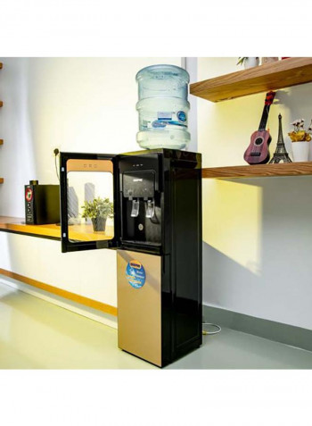 Water Dispenser With Refrigerator 95W GWD8363 Silver/Black/Yellow