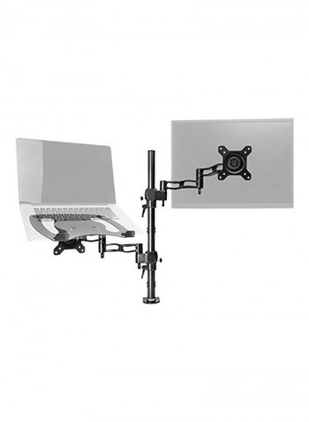 Single Monitor Stand Black