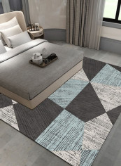 1 Piece Home Floor Modern Colors Matching Anti-Slip Water Absorbent Rug multicolour 80*180 (W*L)cmcm