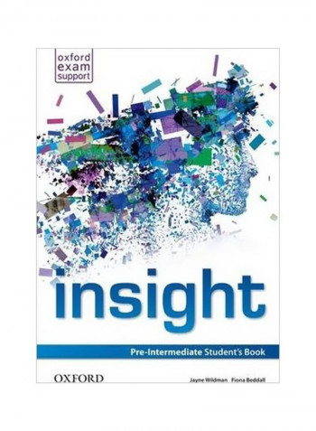 Insight: Pre-intermediate Student's Book Paperback English by Jayne Wildman - 21/Feb/13