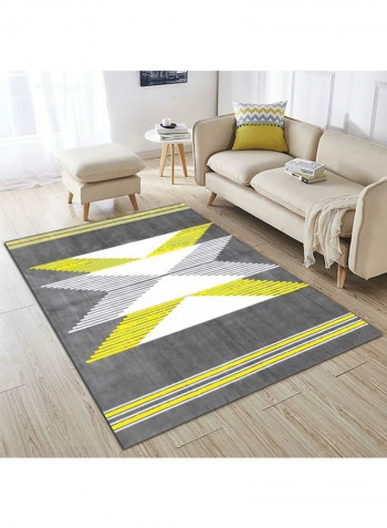 Geometric Non Slip Nordic Simple Rug Grey 80*180 (W*L)cmcm