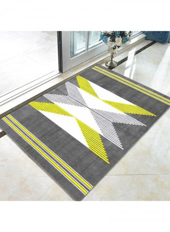 Geometric Non Slip Nordic Simple Rug Grey 80*180 (W*L)cmcm