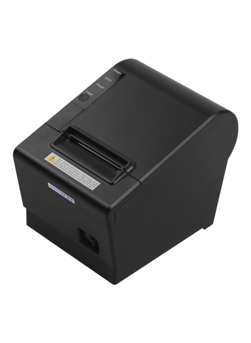 JP-58DC Thermal Receipt Printer 16.6x13x11.9centimeter Black