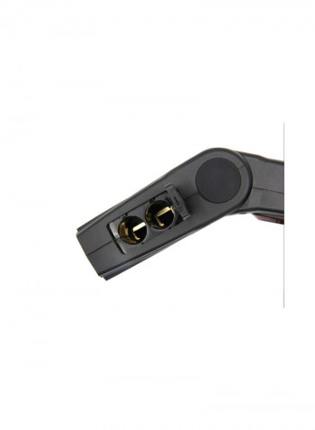 LED Flash With Self Timer Black