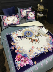 Digital Print Soft Blanket Cotton Multicolour 200x230centimeter