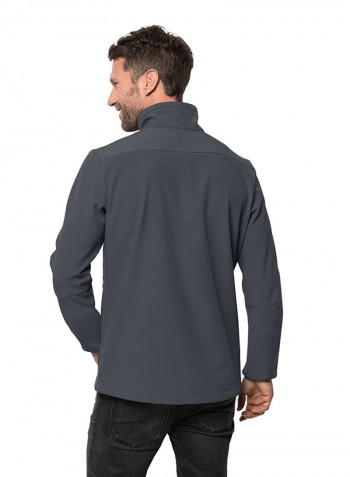 Full Zipper Whirlwind Jacket Dark Grey