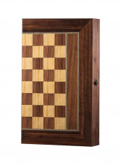 Handmade Backgammon Wood With Mosaic