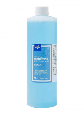 Pack Of 12 Sparkle Fresh Mouthwash أزرق 12 x 16أوقية