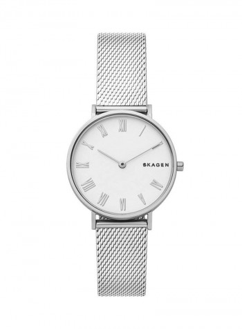 Women's Stainless Steel Hald Analog Watch SKW2712