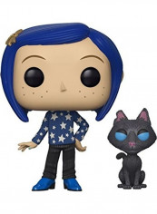 Pop Movies Coraline With Cat Buddy Collectible Figure 4x6inch