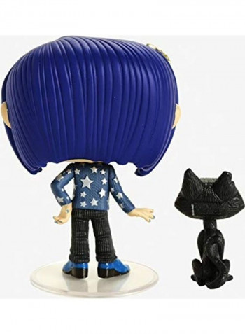 Pop Movies Coraline With Cat Buddy Collectible Figure 4x6inch
