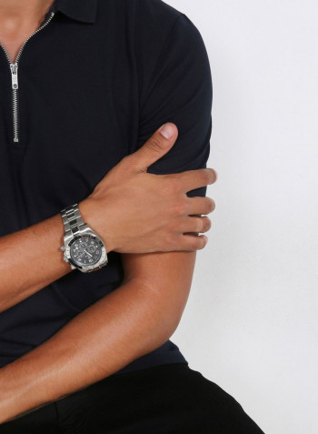 Men's Stainless Steel Analog Watch 93056M-9