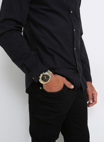 Men's Stainless Steel Analog Watch 93056M-9