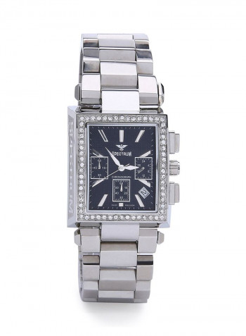 Men's Stainless Steel Analog Watch 12447M