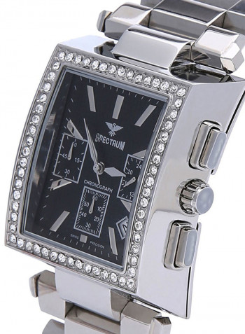 Men's Stainless Steel Analog Watch 12447M