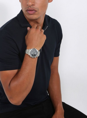 Men's Stainless Steel Analog Watch S12497M