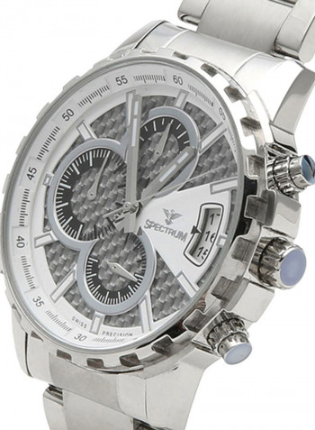 Men's Stainless Steel Analog Watch S12428M
